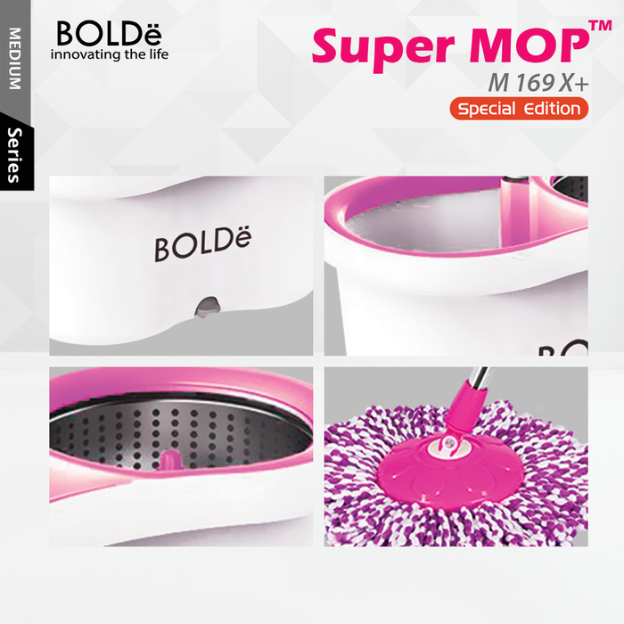 Bolde Super MOP M-169X+ Blue Special Edition (Stainless)